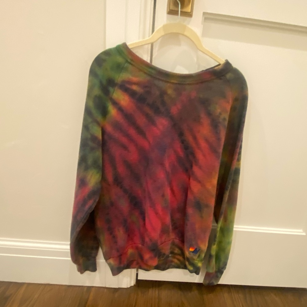 Aviator Nation Multi Tie Dye Sweatshirt -used -great condition -size small